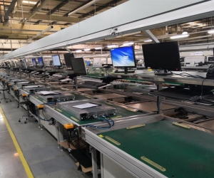 服务器装配线倍速链组装线（左右循环）